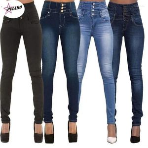 Dames jeansmerk Y2K hoogwaardige groothandel vrouw denim potloodbroek top stretch taille vrouwen