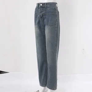 Pantalons de cargaison de jean pour femmes