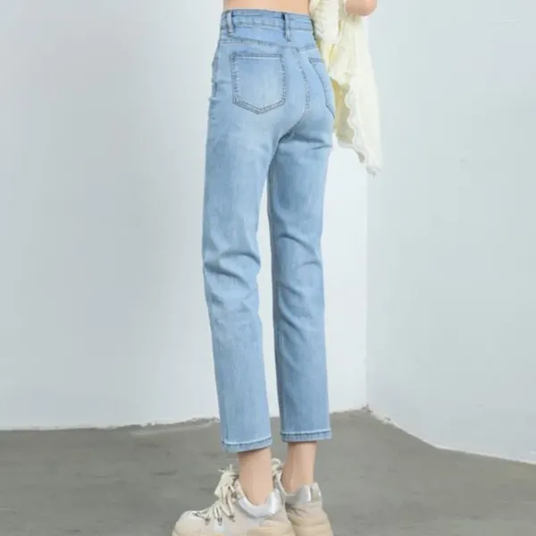 Jeans pour femmes marque décontractée Fashion Femmes Slim Fit Pantalon denim plus taille Elastic Classic Sweet Girl Design pantalon