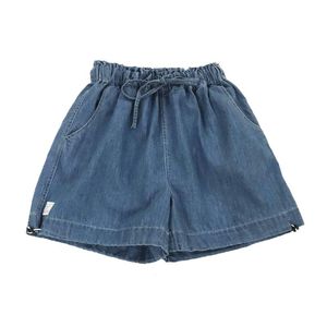 Damesjeans Casual Loose Summer Preppy Style Dames Basis Denim shorts Elastische taille Korte Jean voor tienermeisjes