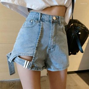 Vrouwen Jeans Denim Shorts Jean Hoge Taille Stretch Korte Mode Sexy Bodem Sexy' Zomer Rok Koreaanse Stijl Kleding Vintage Vrouw