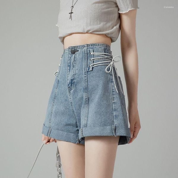 Women's Jeans Denim Shorts Jean Woman Woman Woman Short Y2K Fashion Trendyol Hanbok Autumn Corea Damas Coreana Dongdaemun 2023