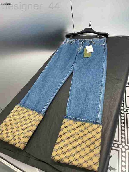 Jeans pour femmes Designer Designer femmes jeanss nom vêtements dames pantalons lettres de mode bridage jeans de qualité Nov27 WIK0