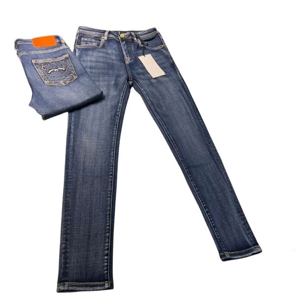 Jeans pour femmes Designer Mode Luxe Top Qualité Femmes BA Haute Qualité Femmes Vêtements Taille Crayon Pantalon Slim Et Élastique Casual Pédicure Cowboy Bottes Badge