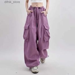 Jeans féminins Dihope Purple Globalement Globalement Summer American Strt High Taist Dopamine Pantal