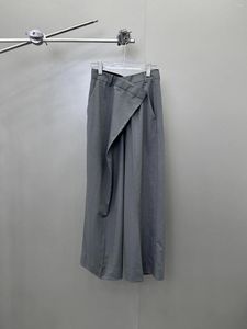 Jeansbroek voor dames, driedimensionale snit, voorkant uit één stuk, volledig lui en modieus