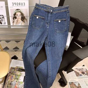 Jeans pour femmes jeans de haute qualité pour femmes jeans étoiles de la chaîne de pantalons baggy vintage