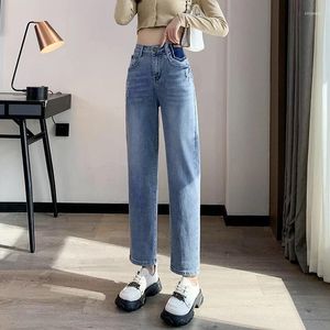 Jeans para mujeres Legal delgada de cintura alta