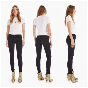 Jeans pour femmes Au printemps 2022, le nouveau produit de Mo est un jean gris foncé à jambes serrées, taille moyenne, pour femmes