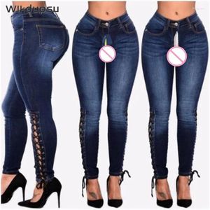 Dames jeans onzichtbare ritsen open crotchless broek mode sexy vrouwen legings dames streetwear denim broek vrouwelijk buiten sex