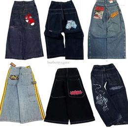 Jeans Women's Japanese 2000 Style Jnco Jncos Y2K Pantalones de Mujer Pantalones Holgados para la ropa Wowen más grande Bashy Ropa Estética Jinco