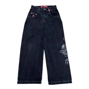 Amerikaanse China-Chic Hip Hop Tijger Gedrukt Jeans Heren High Street Fashion Merk Hiphop Rechte Pijpen Broek 231122