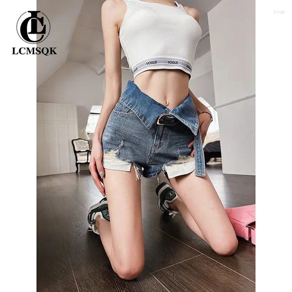 Jeans para mujeres Corea Fashion Streetwear for Women Pants Mujer Summer 2024 Y2K Denim Clotos Ropa de cintura alta