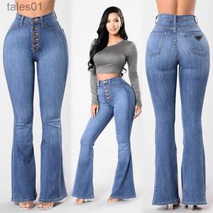 Damesjeans P-ra modemerk ontwerp van jeansbroeken nieuwe stijl correcte effen en witte stretch business gewassen jeans de nieuwste 240304