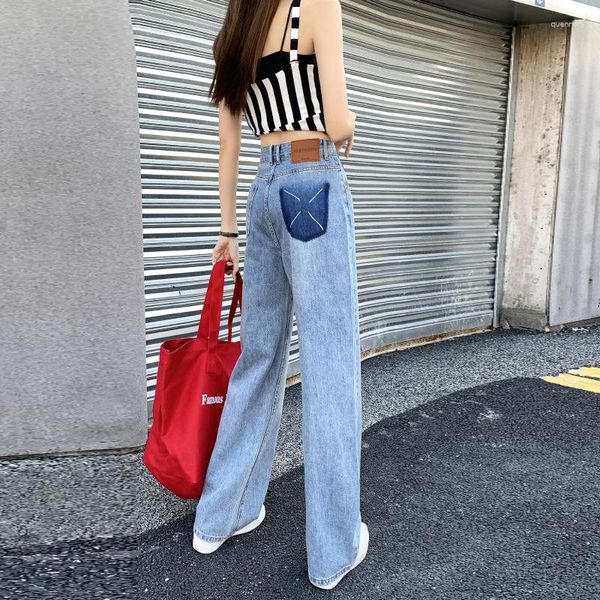 Jeans pour femmes pantalons Cargo femmes mode coréenne Harajuku vêtements Baggy Vetement Femme décontracté Streetwear