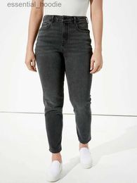 Jeans féminins rétro filles chaudes jeans droits jeans féminins