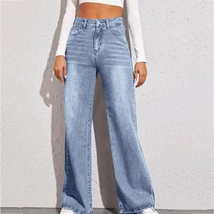 Vrouwen Jeans Retro Rechte Vrouwen Sexy Hoge Taille Slanke Tie-Dye Shorts Y2k Streetwear Casual Denim Harajuku Broek