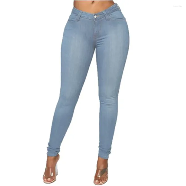 Jeans para mujeres Sexy Hip Slim Womens Skinny Denim Pantal