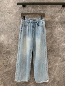 Jeans pour femmes slim fit denim micro évasé pantalon