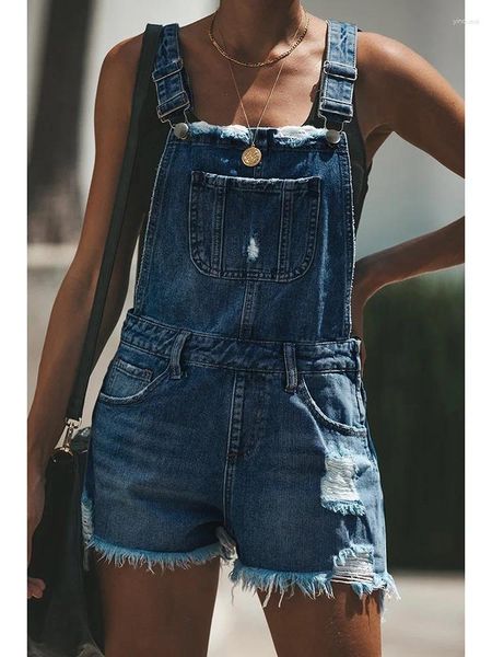 Jeans para mujeres Summer Women Shorts Everck Lady Sexy Vintage Mompers Pantalones de mezclilla High Street Cross Storsuit Bodysuits