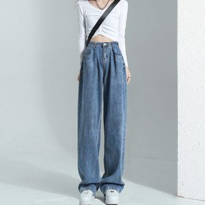 Damesjeans Vintage Baggy Y2K High Taille Jeans Woman Streetwear Koreaanse dames jeans denim kleding vrouwen broek rechte poot jeans mode 230417