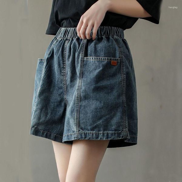 Jeans femme Short en jean femme Style coréen 2023 automne corée dames Sexy jupes courtes Vintage Y2k mode pantalon jupe d'été