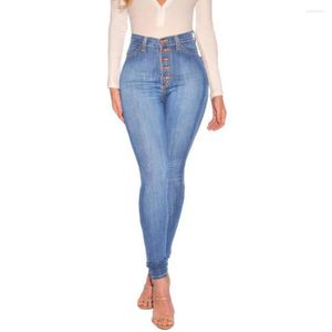 Jeans da donna Moda donna Vita alta Sexy Push Up Street Slim Elasticity Skinny Denim Y2k Pantaloni Soft Cotton Female Mujer