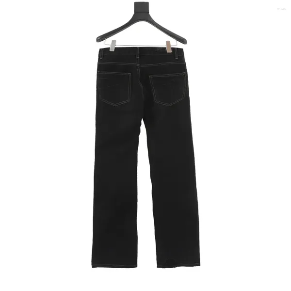 Jeans pour femmes femmes y2k haut couteau incurvé pantalon de jean perforé mode polyvalent