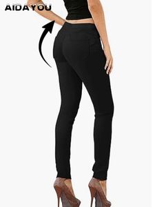 Dames jeans dames elastische zwarte jeans zijn modieus super comfortabel en gemaakt van elastische denimstof met 5 pocket Hebttockso ft hej q240523