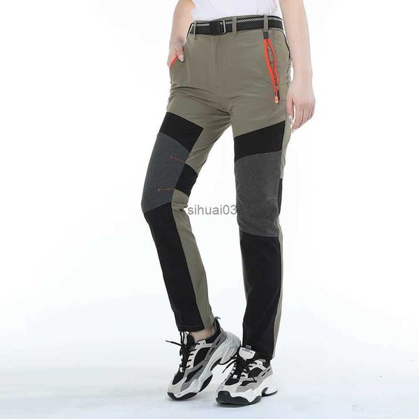 Pantalones vaqueros para mujer Pantalones de senderismo impermeables de secado rápido para acampar al aire libre escalada Trekking pantalones de montaña Ripstop verano