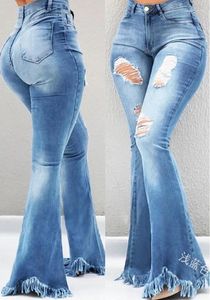 Dames Jeans Y2K Kleding Pannen 2024 Herfst Mode Oud Versleten Witte Hoge Taille Show Dunne Kwastje Rand Micro Ragged Denim Broek