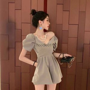 Dames Jumpsuits Rompertjes 2022 Zomer Ropa Mujer Eendelige Shorts Overalls Voor Vrouwen Koreaanse Mode Elegante Vrouw Jumpsuits Sexy V-hals Playsuit Trend L230926