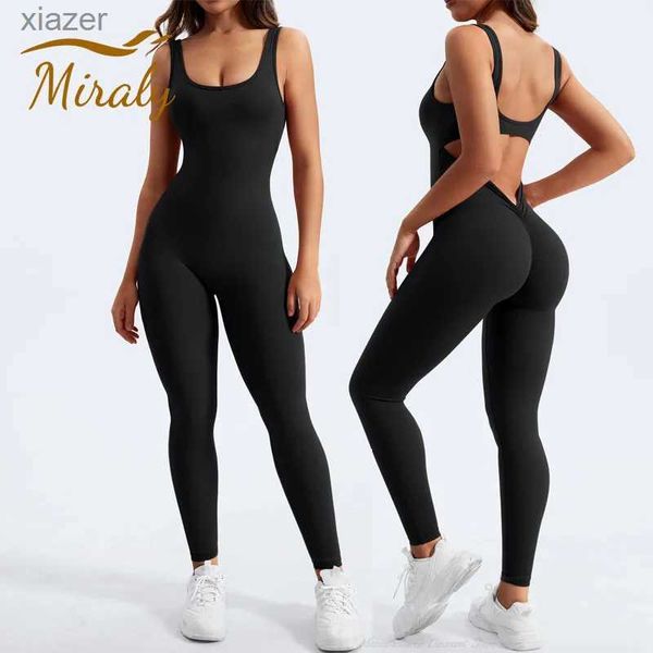 Combinaisons de sauts pour femmes Rompers Summer une seule pièce sans manches combinaison adaptée aux femmes sexy pantalon de gymnase sans dossier et à la bardon sans bretelles pantalons wx