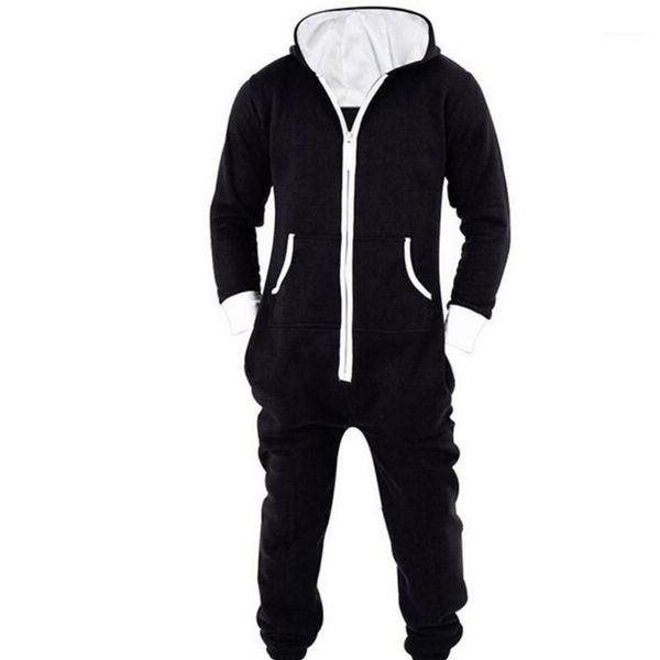 Jumpsuits de mujeres Rompers Winter Coversuit para mujeres Playsuit de una pieza para adultos Pajamas con capucha de algodón S229T