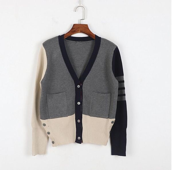 Femmes tricots dames Cardigans à manches longues tricoté Argyle pull femmes chandails femmes pulls Cardigan veste