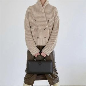 Women's Knits Light Luxury Socialite French Unique Super Fairy Heavy Industry Temperament Comfortabele sweater