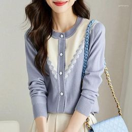 Damen-Strickpullover, schlichte, aber schicke Pullover, Strickjacken, Pullover-Oberteile