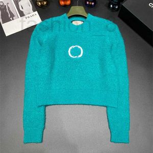 Femmes tricots t-shirts concepteur 24 printemps/été nouvelle mode simplicité célébrité Style haut tricoté pour les femmes 0QX4
