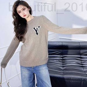 Traine de tricots pour femmes Dalang Fashion High Edition 23 Automne / hiver Nouveau Jacquard Unisexe Pull en laine en tricot 0xji