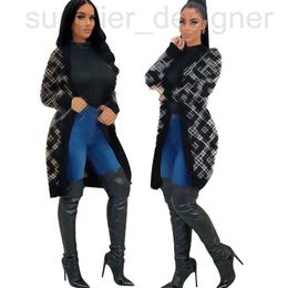 Damesbreien T -stukken Designer DD0065 Nieuwe herfst/wintermode en elegantie Long high -end wol Geknitkleding Topjas DJ17