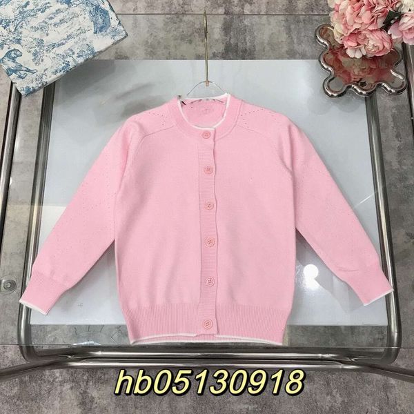 Camas de mujer TEES Botón de otoño temprano suéter para niñas Babies Rabbit Fleece Fabrica Mezcla suave, cómoda, amigable para la piel, transpirable, de moda