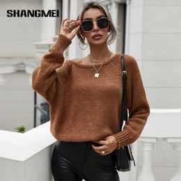 Tricots pour femmes T-shirts Hiver Automne Femmes Pull Femme O Cou Mode Chandails Tricotés Casual Femme Pull Pull Large Tops T221012
