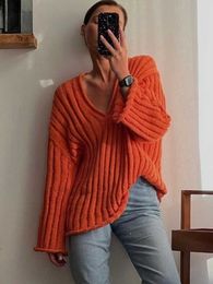 Women's Knits Tees Frauen Strickpullover Pullover Sexy Hollow Out Übergroßer Pullover 2022 Herbst Weiblich Langarm Casual Pullover Y2K Vintage Tops T221012