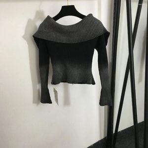 Pull à col rabattu pour femme, tricot, couleurs acidulées, mignon, décontracté, Style Streetwear, Preppy, Faddish, jeune et beau