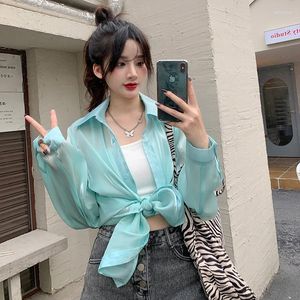 Damesbreien Womens Tops en Blouses Harajuku Kawaii Shirt Japanse streetwear -outfit Kimono Cardigan Vrouw Yukata Blouse Holigraphic