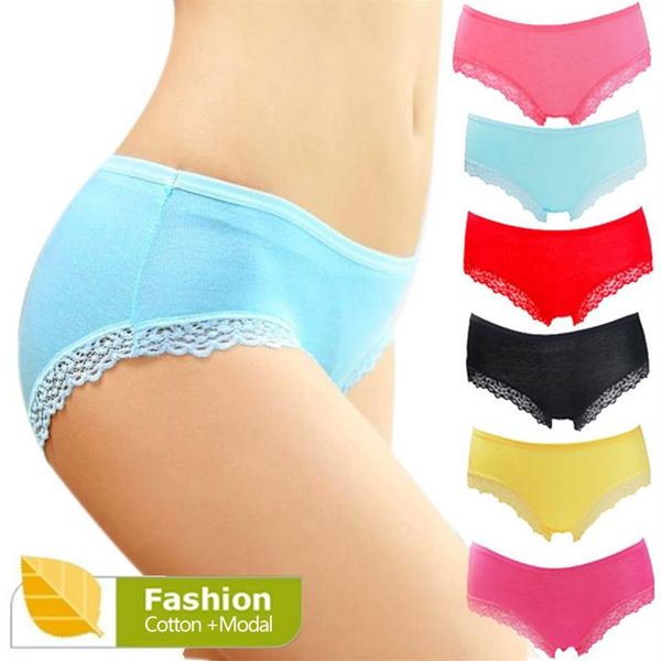 Bragas de encaje para mujer, calzoncillos sexis de bambú, ropa interior bonita de fibra para mujer, lencería de mujer, bragas de encaje para mujer NK1003215i