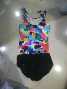 Tankini de hojas de hojas de mujer Juego de traje de baño con cintura alta o cuello empuje hacia arriba dos piezas Bikinis Summer Mujeres traje de baño