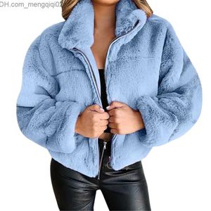 Manteau en laine d'hiver en similicuir pour femmes en laine Sherpa vente chaude long manteau chaud d'automne moelleux Veste en fourrure coupée pour femmes manteau 5xl Z230809