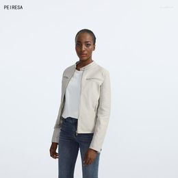 Femmes en cuir PERISA Faux veste d'hiver femmes femme manteau coréen manteaux roses pour XXXL printemps/automne PU