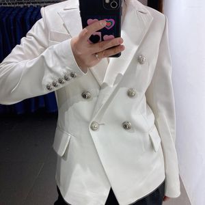 Dames lederen YOLOAgain 2024 lente elegante slanke echte blazer dames echte jas dames